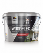 Краска Dufa WOODFLEX высокоэластичная для деревянных фасадов 